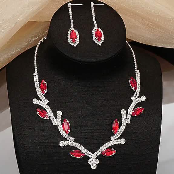 Women's Hoop Earrings and Necklace DailySale