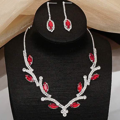 Women's Hoop Earrings and Necklace DailySale