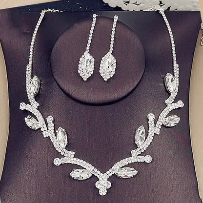 Women's Hoop Earrings and Necklace DailySale