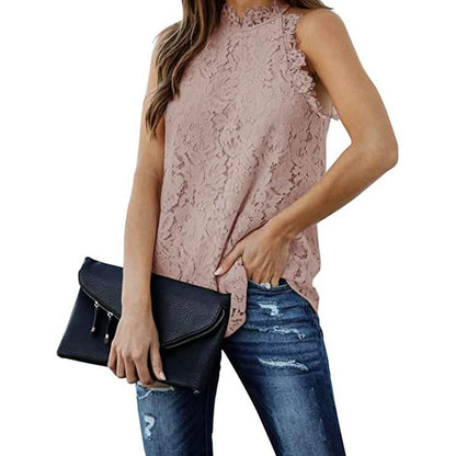 Women's Lace Crochet Hollow Out Tank Top DailySale