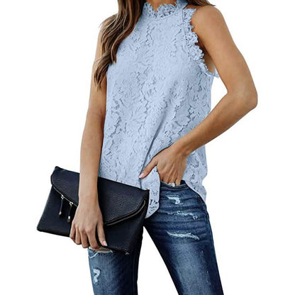 Women's Lace Crochet Hollow Out Tank Top DailySale