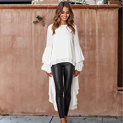 Women's Lantern Long Sleeve Casual Top DailySale