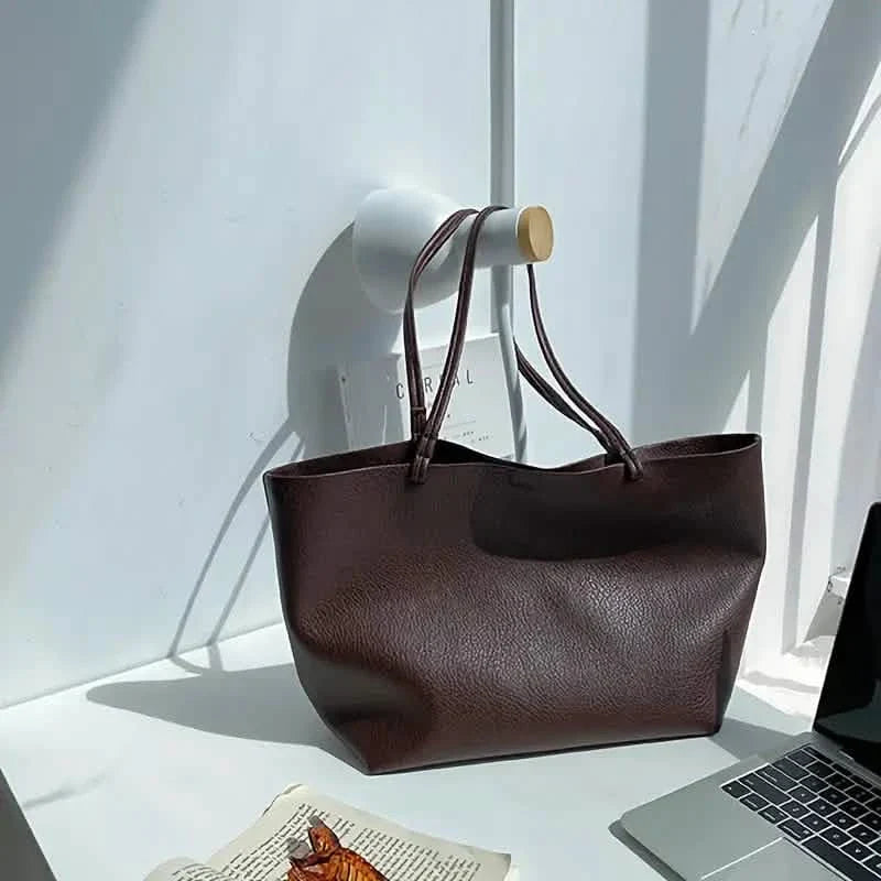 Women's Large Totes PU Leather Shoulder Bag Soft Purse Hobo Handbag Casual Top Handle Bag For Travel Work DailySale