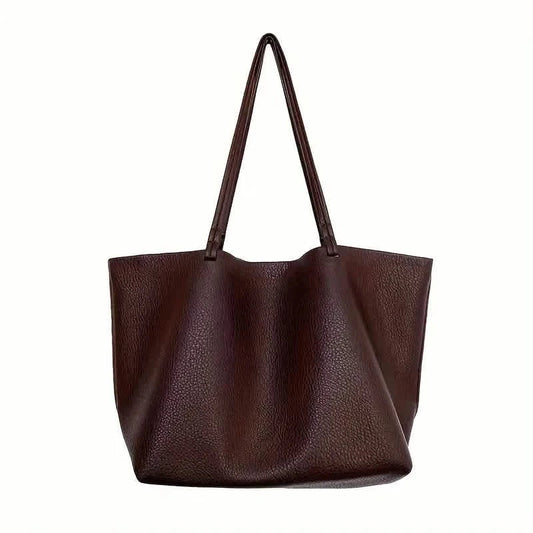Women's Large Totes PU Leather Shoulder Bag Soft Purse Hobo Handbag Casual Top Handle Bag For Travel Work DailySale