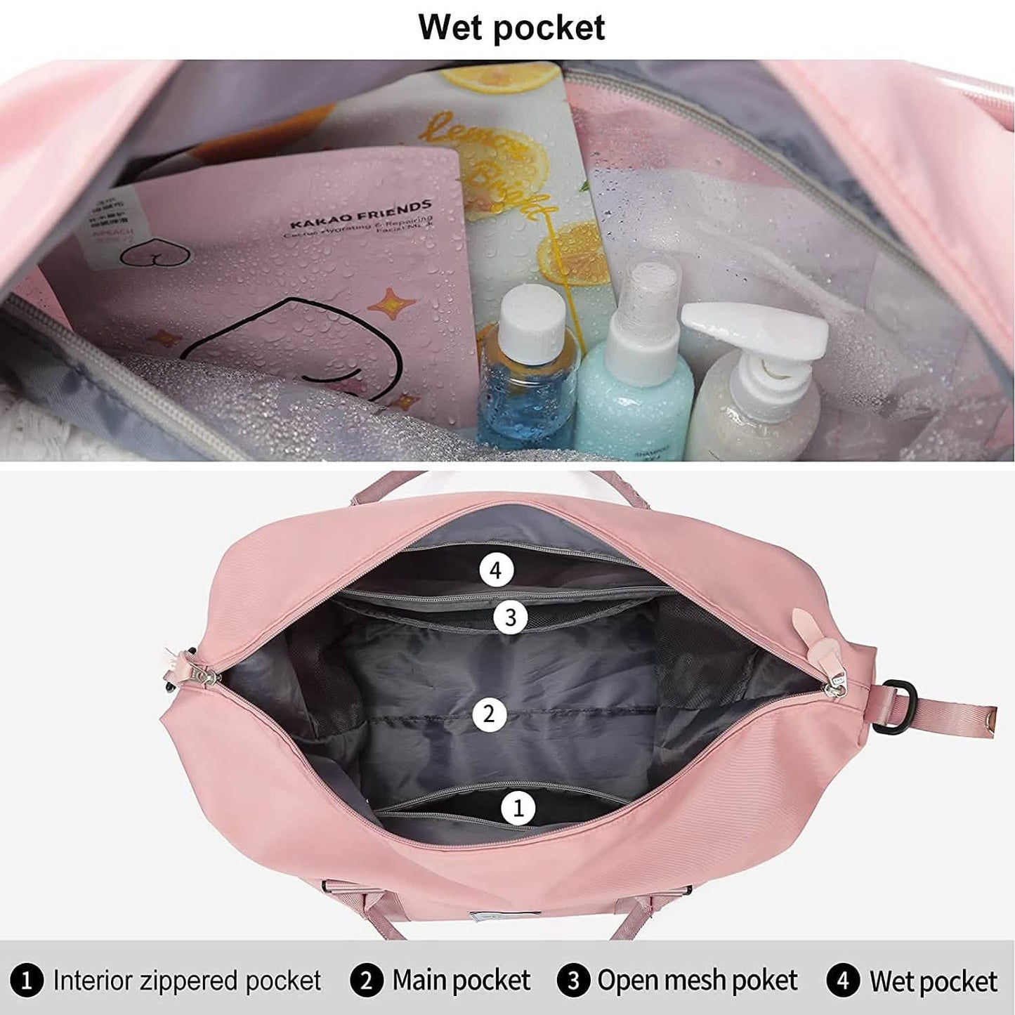 Women's Large Travel Duffel Bag DailySale