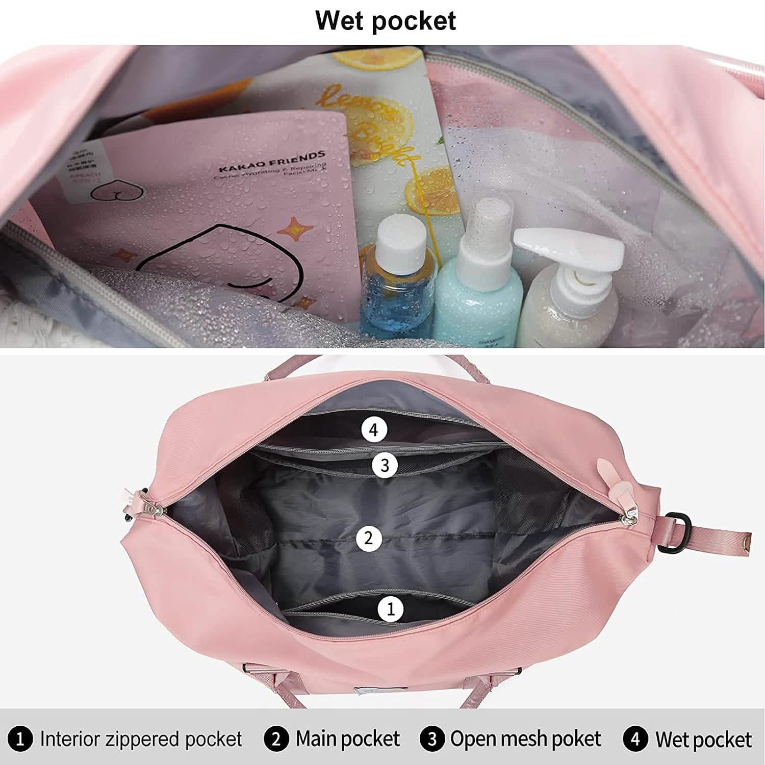 Women's Large Travel Duffel Bag DailySale
