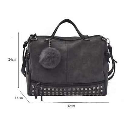 Women's Leather Casual Handbag DailySale