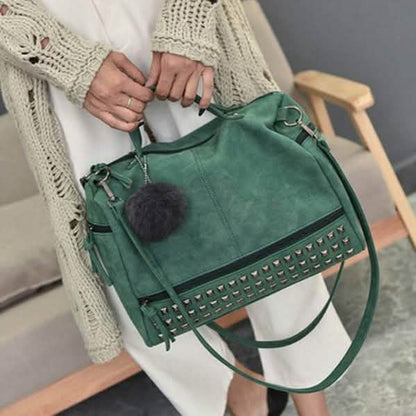 Women's Leather Casual Handbag DailySale