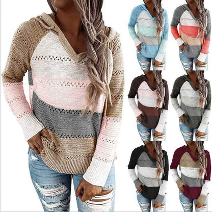 Women's Lightweight and Breathable Knit Hoodie DailySale