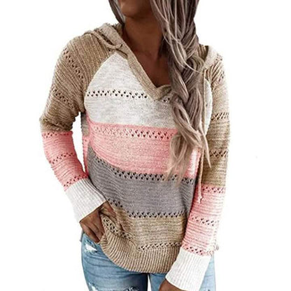 Women's Lightweight and Breathable Knit Hoodie DailySale