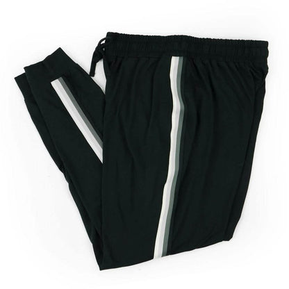 Women's Lightweight Elastic Sweat Pants Varsity Joggers with Drawstring Tie DailySale