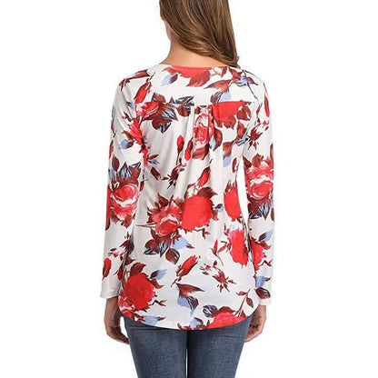 Women's Long Sleeve Flare Tunic Tops DailySale