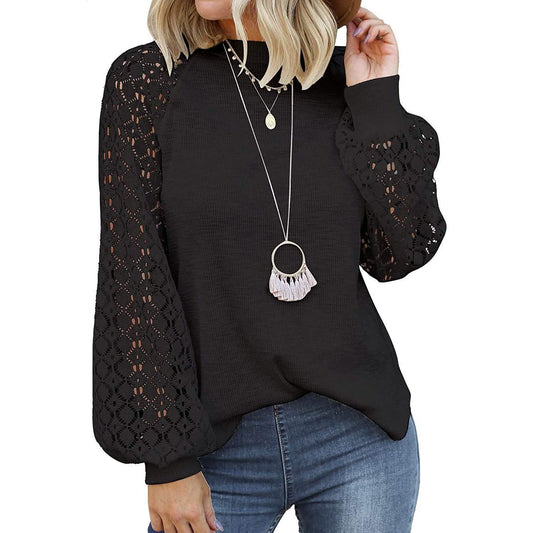 Women's Long Sleeve Lace Top DailySale