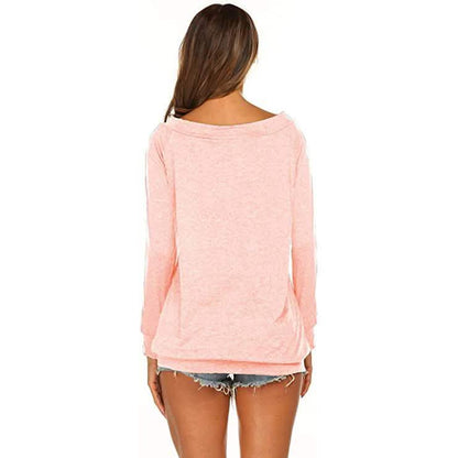 Women's Long Sleeve Off Shoulder Top DailySale