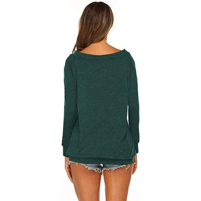Women's Long Sleeve Off Shoulder Top DailySale