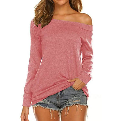 Women's Long Sleeve Off Shoulder Top DailySale