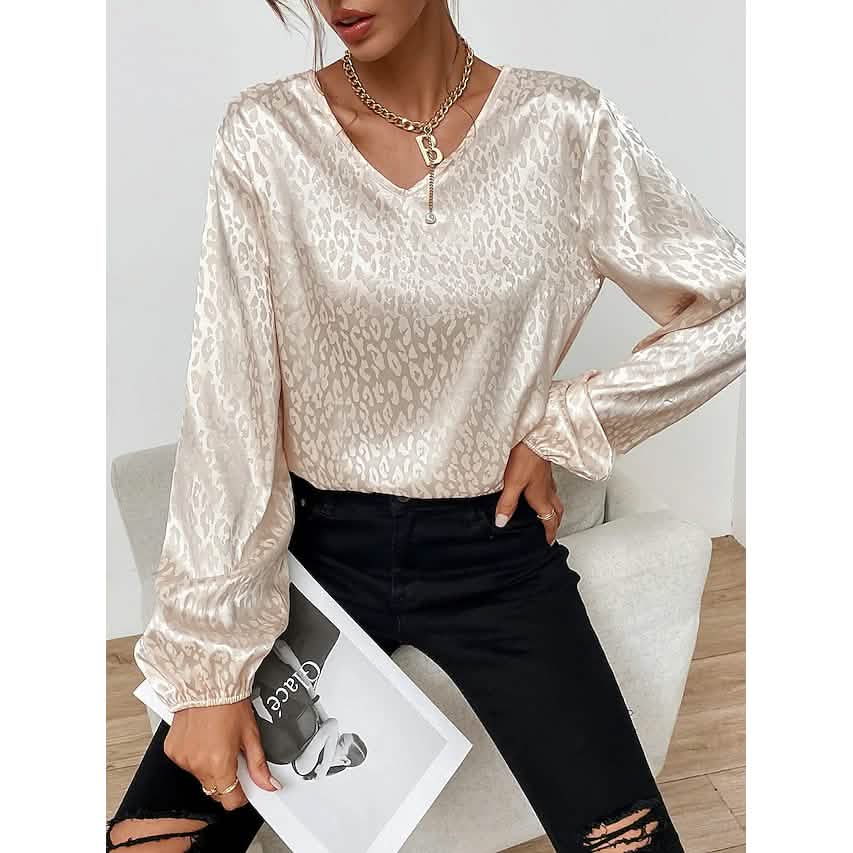 Women's Long Sleeve Printed Shirt DailySale