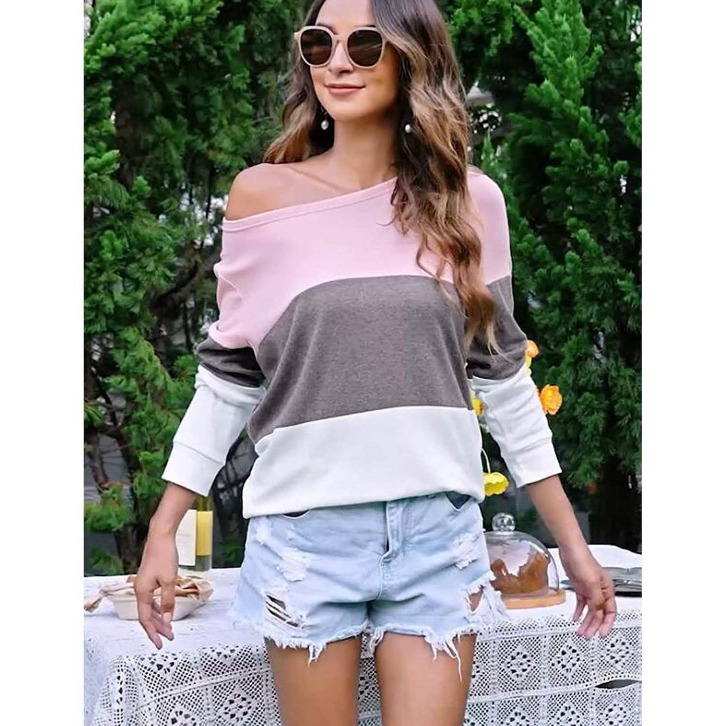 Women's Long Sleeve Pullover Tunic DailySale