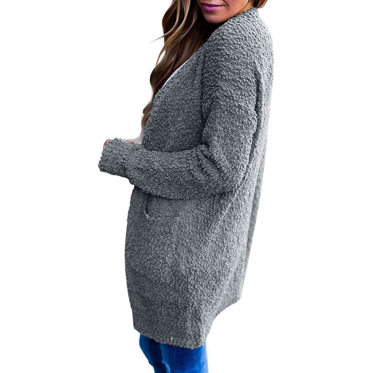 Women's Long-Sleeved Soft Chunky Knitted Sweater DailySale