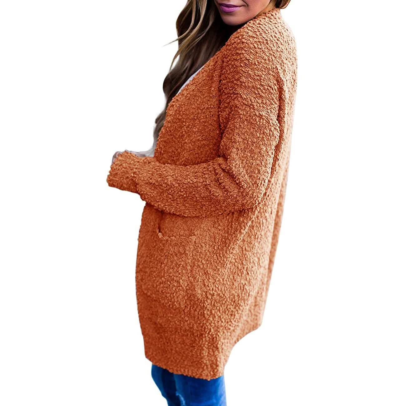 Women's Long-Sleeved Soft Chunky Knitted Sweater DailySale