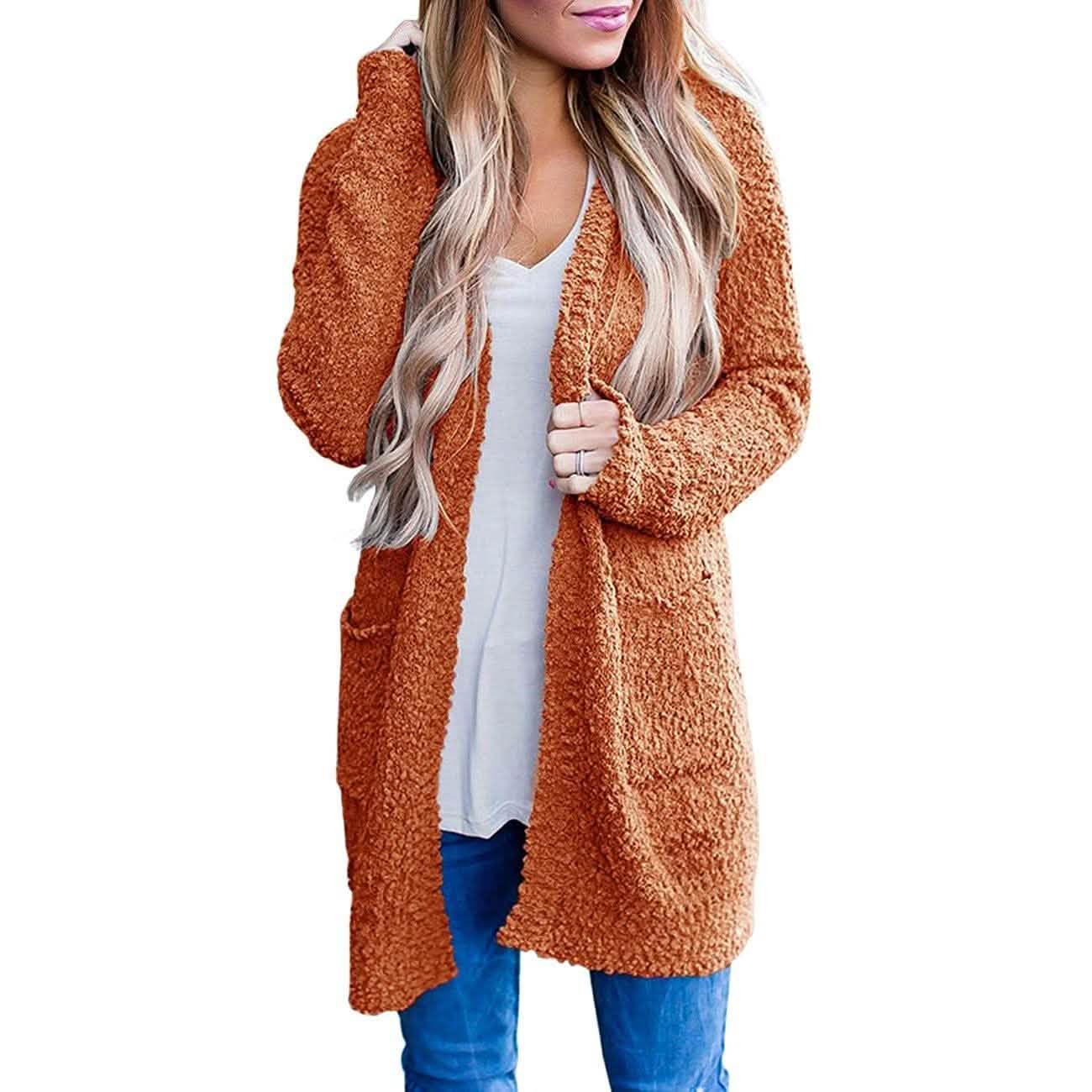 Women's Long-Sleeved Soft Chunky Knitted Sweater DailySale