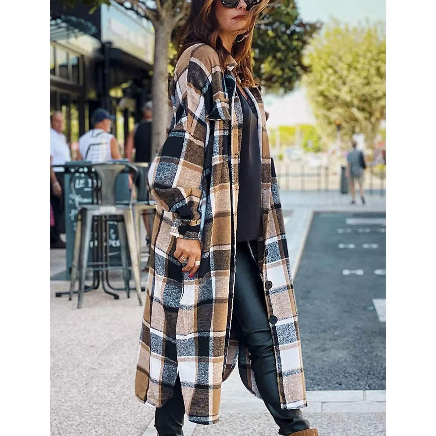 Womens Lounge Lapel Button Up Long Sleeve DailySale