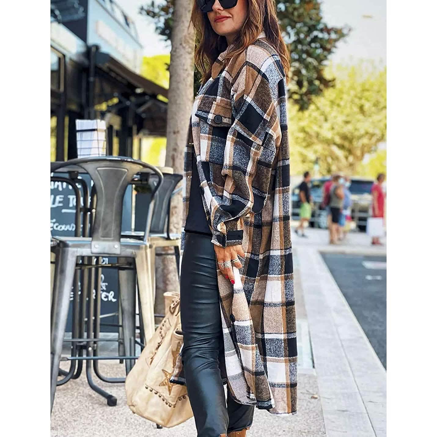 Womens Lounge Lapel Button Up Long Sleeve DailySale