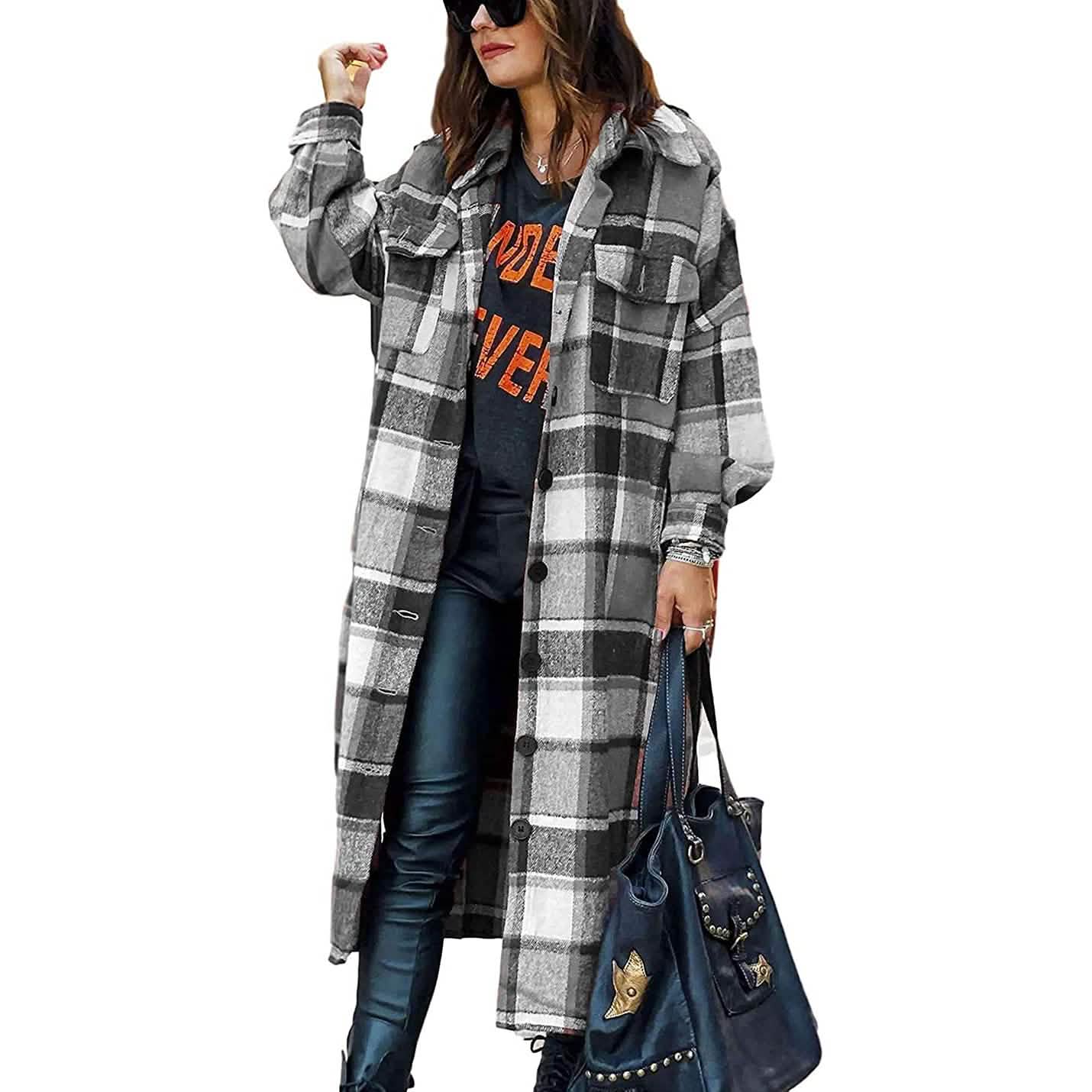 Womens Lounge Lapel Button Up Long Sleeve DailySale