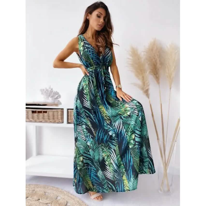 Women's Maxi Sleeveless Backless Dress DailySale