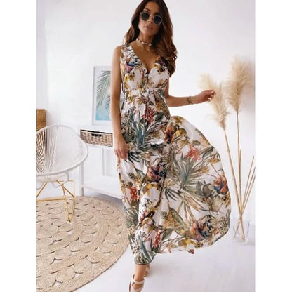 Women's Maxi Sleeveless Backless Dress DailySale
