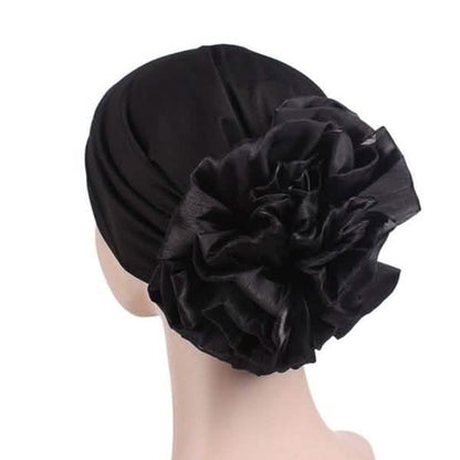 Women's Milk Silk Flower Turban DailySale