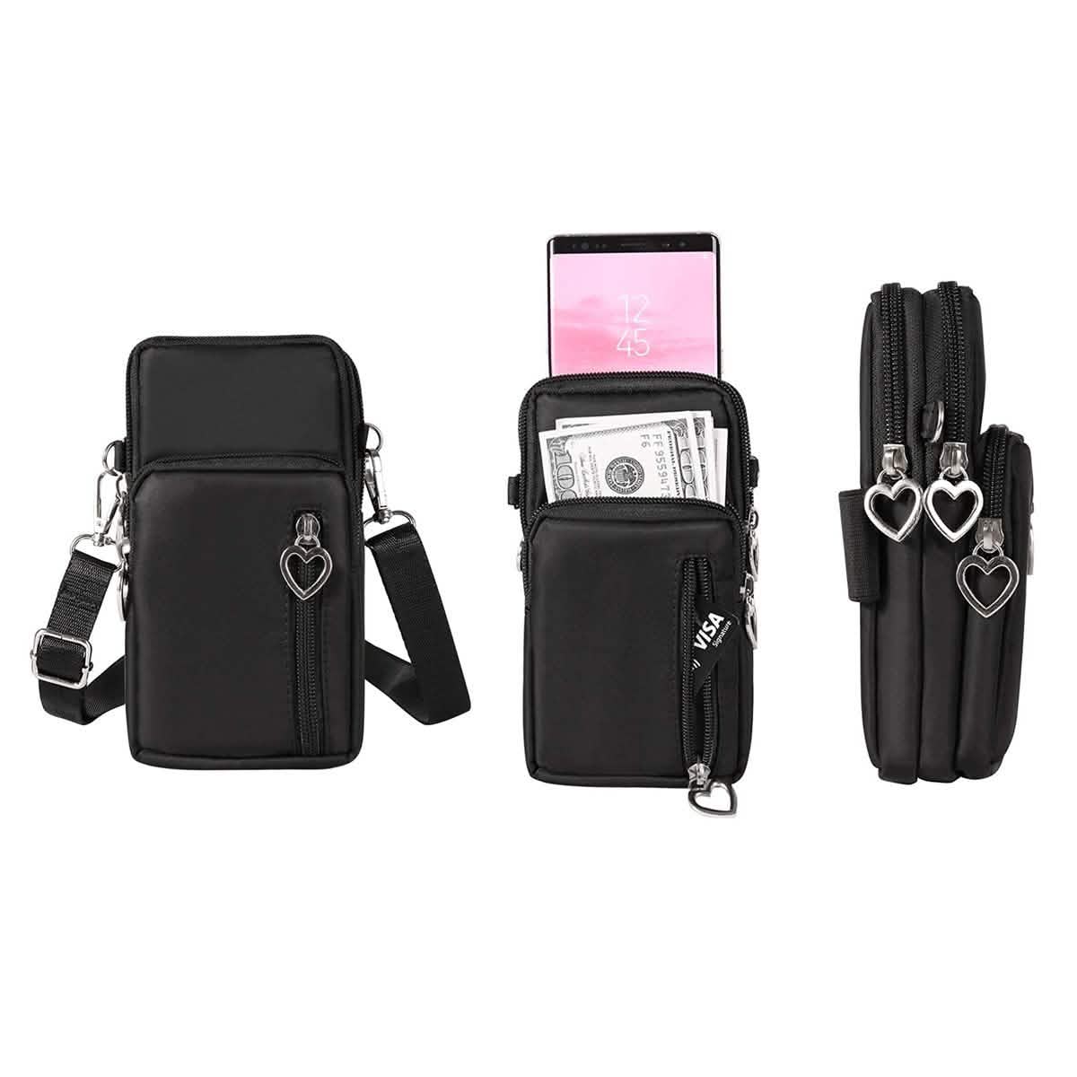 Women's Mini Cross-Body Shoulder Strap Cell Phone Wallet Pouch Bag Purse DailySale
