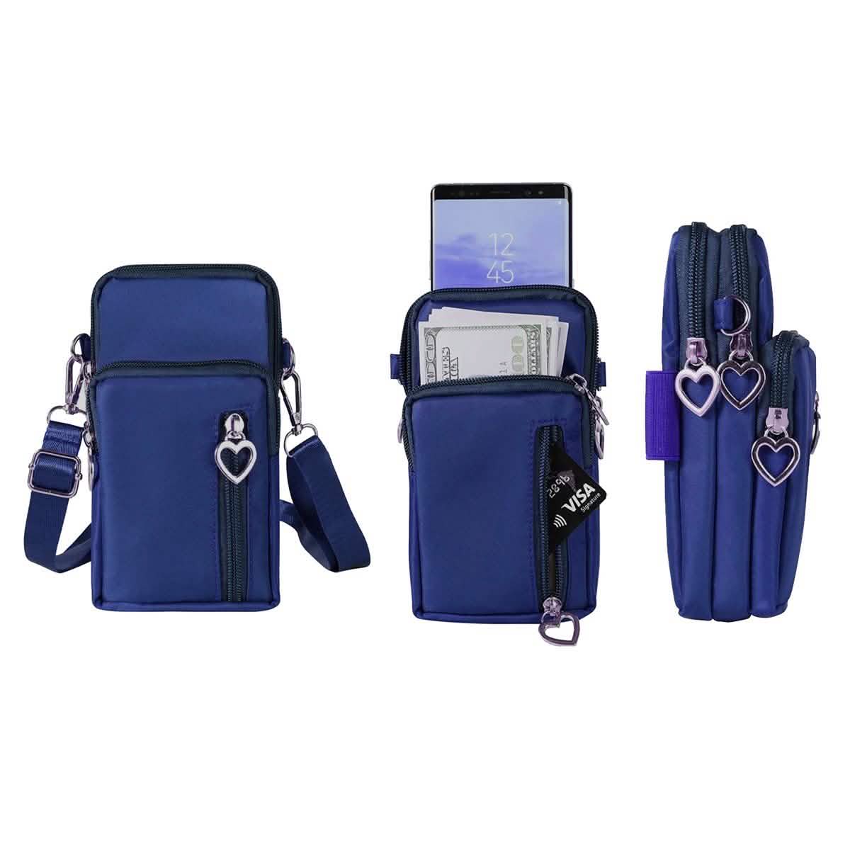 Women's Mini Cross-Body Shoulder Strap Cell Phone Wallet Pouch Bag Purse DailySale