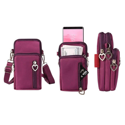 Women's Mini Cross-Body Shoulder Strap Cell Phone Wallet Pouch Bag Purse DailySale