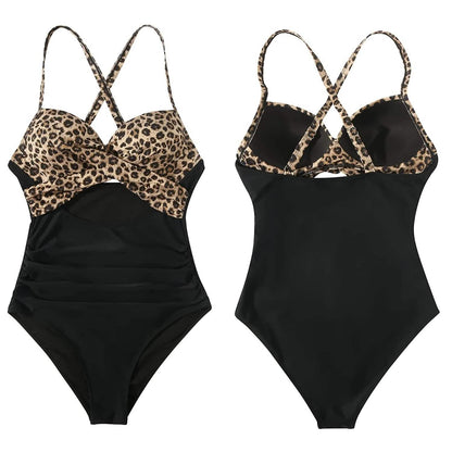 Women's One Piece High Waist Swimwear Tummy Control Cutout DailySale