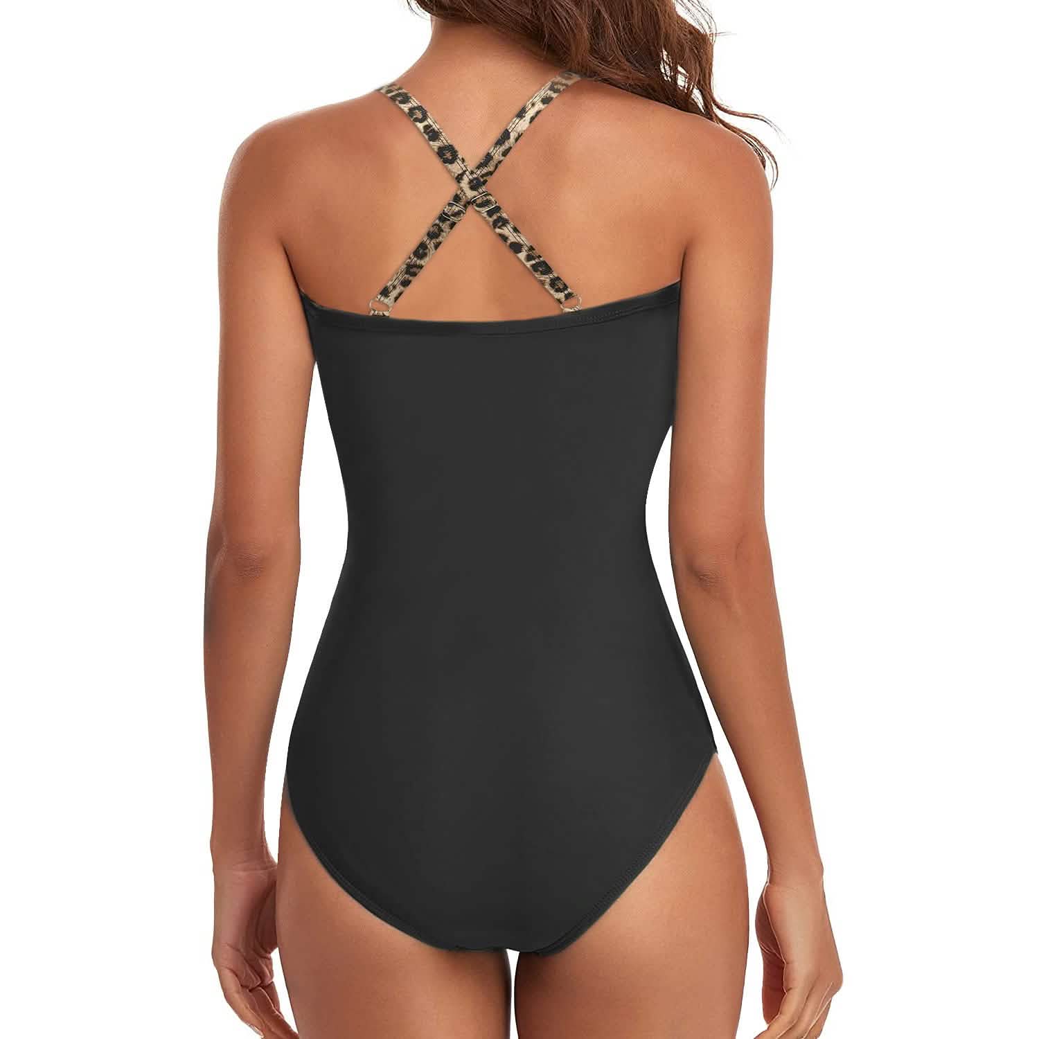 Women's One Piece High Waist Swimwear Tummy Control Cutout DailySale