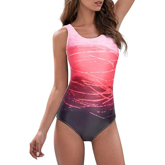 Women's One Piece Training Athletic Swimsuit DailySale