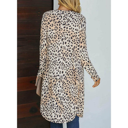 Women's  Open Front Printed Cardigans Sweaters Thin Coats Jackets Outerwear DailySale