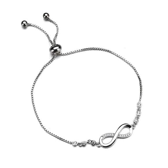Women's Openwork Cubic Zirconia Bracelet DailySale