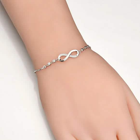 Women's Openwork Cubic Zirconia Bracelet DailySale