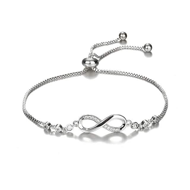 Women's Openwork Cubic Zirconia Bracelet DailySale