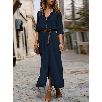 Women's Oversized Loose Shirt Dress DailySale