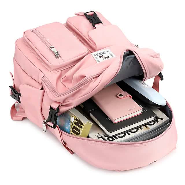 Women's Oxford Fabric Adjustable Large Capacity Backpack DailySale