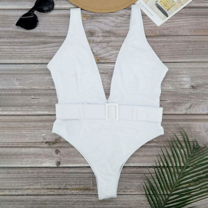 Women's Plunge One-Piece Swimsuit DailySale