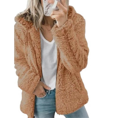 Women's Plus Size Hoodie Coat Long Sleeve DailySale