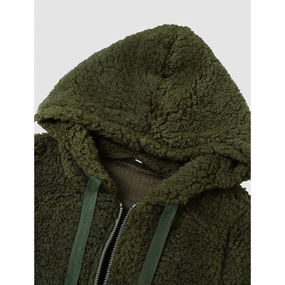 Women's Plus Size Hoodie Coat Long Sleeve DailySale