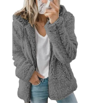Women's Plus Size Hoodie Coat Long Sleeve DailySale