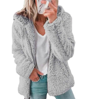 Women's Plus Size Hoodie Coat Long Sleeve DailySale