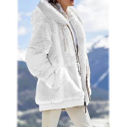 Women's Plus Size Hoodie Coat Long Sleeve DailySale