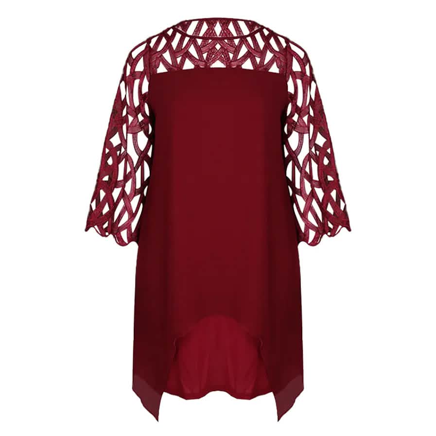 Women's Plus Size Solid Color Sheath Dress DailySale